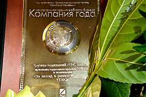 ГК «ТНС энерго» признана «Компанией года» ГК «ТНС энерго» признана «Компанией года»